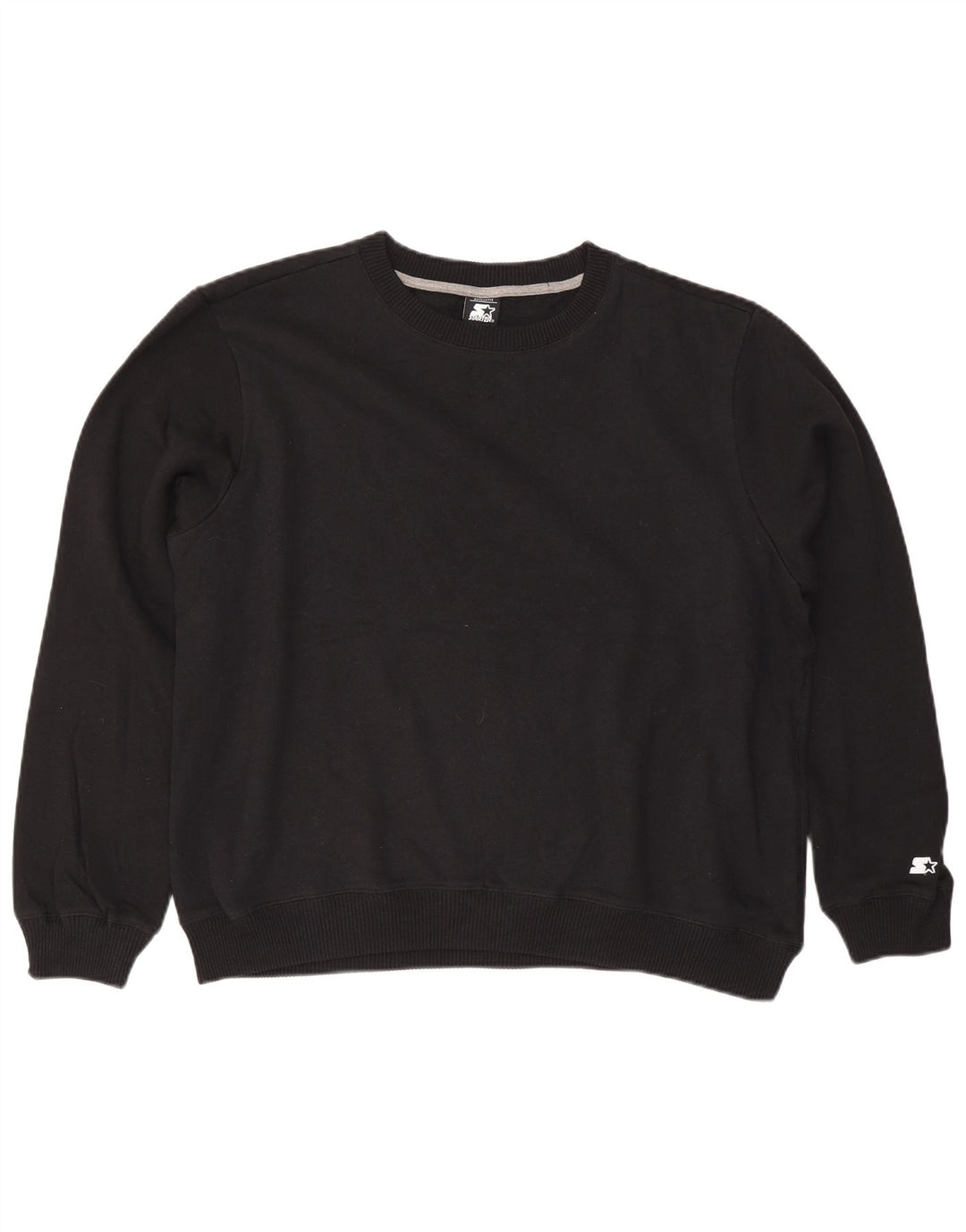 STARTER Pull-over surdimensionné pour femme UK 18 XL Coton noir