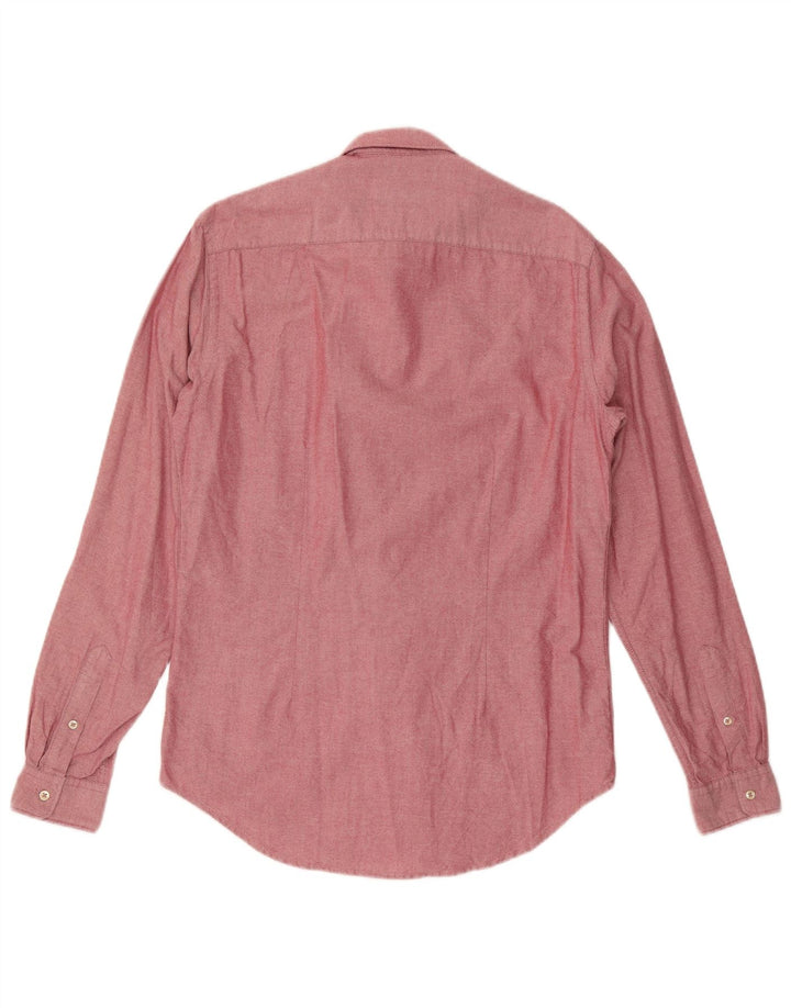 ZARA Mens Slim Fit Shirt Medium Pink