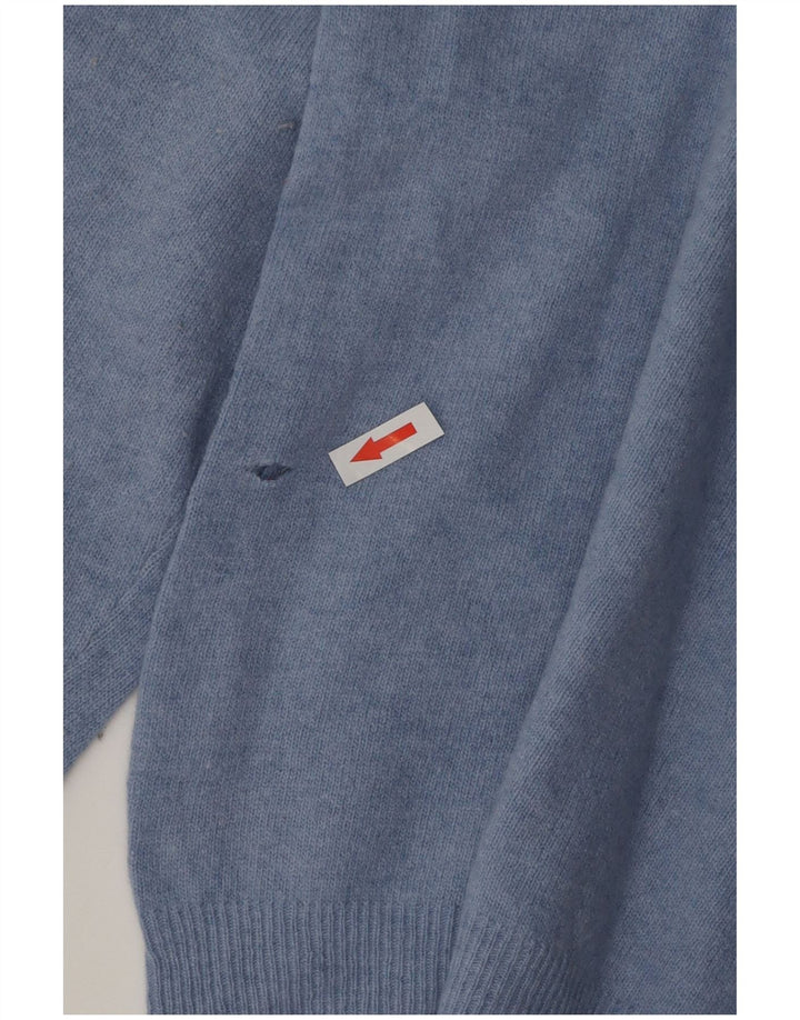 Kappa Pull à col rond pour homme XL en laine bleue