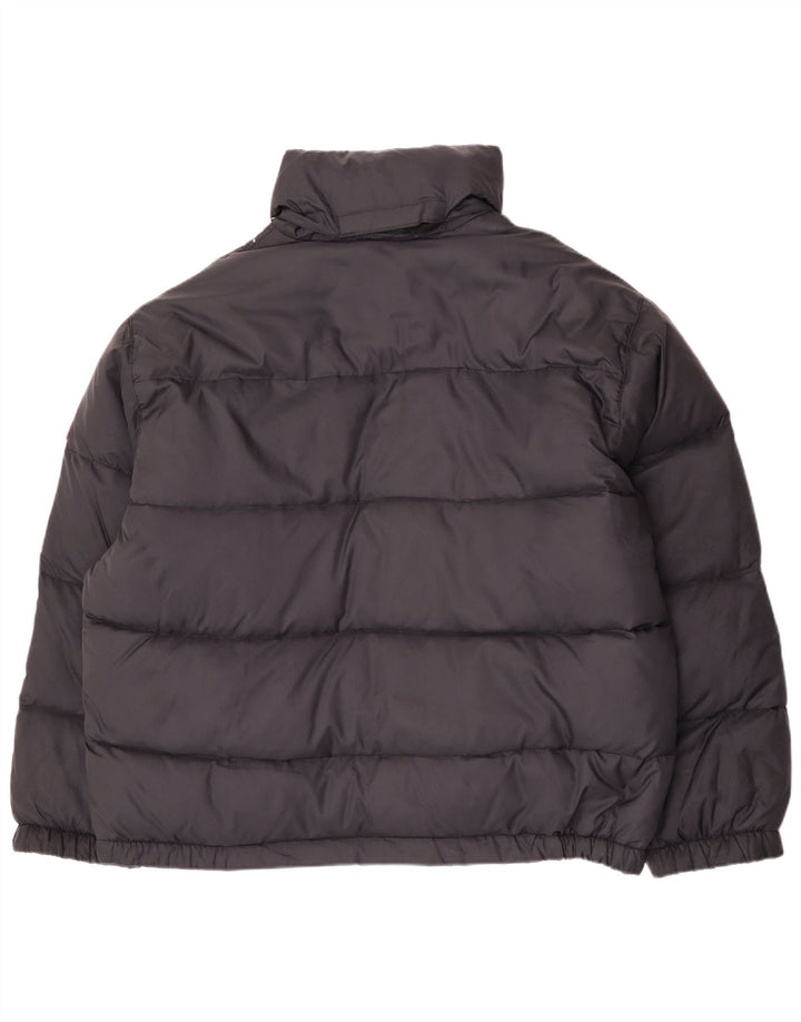 Invicta Veste matelassée à capuche pour homme UK 44 2XL Noir Polyamide