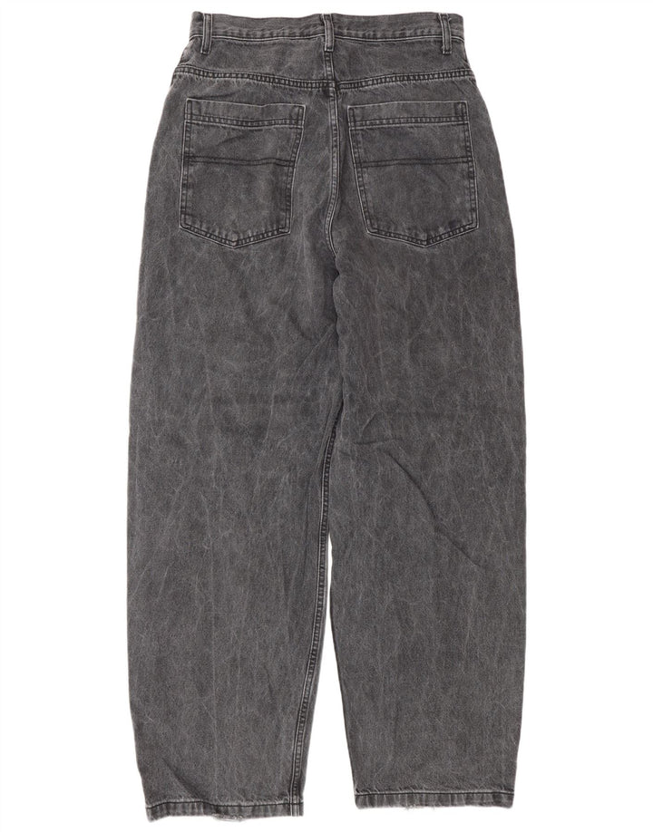 Topshop Jean ample ample femme W30 L32 noir polyester