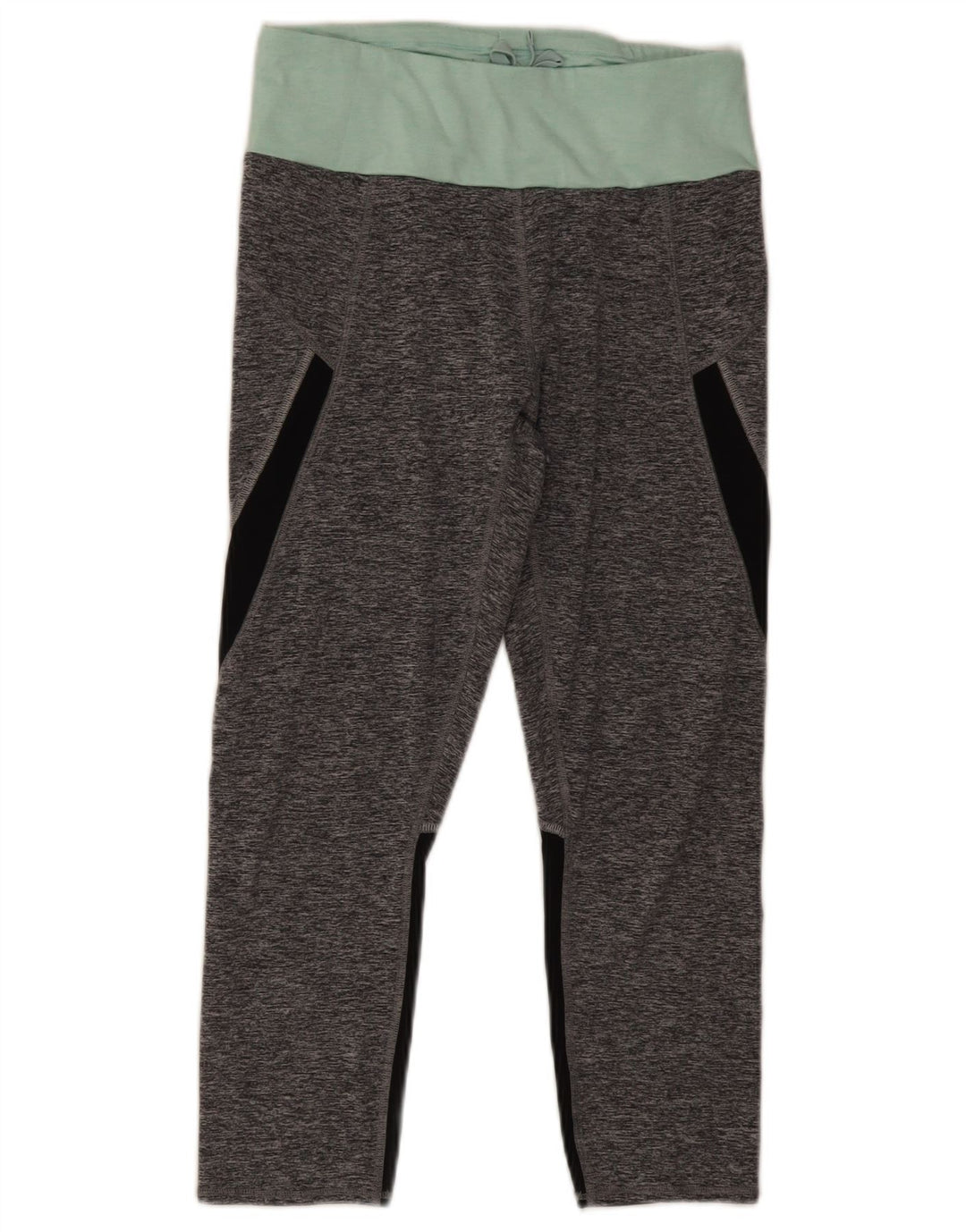 Marks & Spencer Leggings Capri pour Femme UK 42 Gris Moyen Colorblock