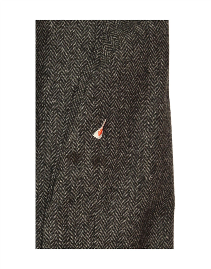 J. CREW Womens Blazer Jacket US 2 XS Grey Herringbone Wool Vintage J. Crew and Second-Hand J. Crew from Messina Hembry 
