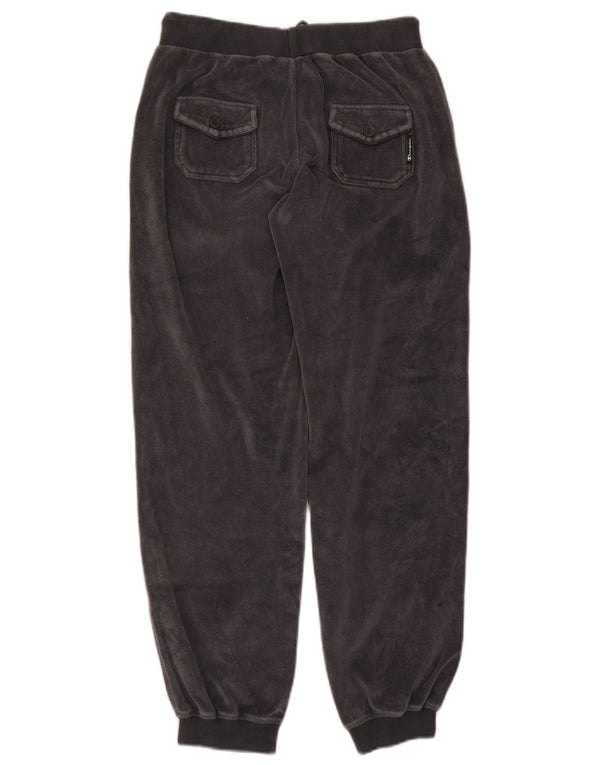 Champion Pantalon de survêtement Heritage Fit pour femme, jogging UK 10, petit gris