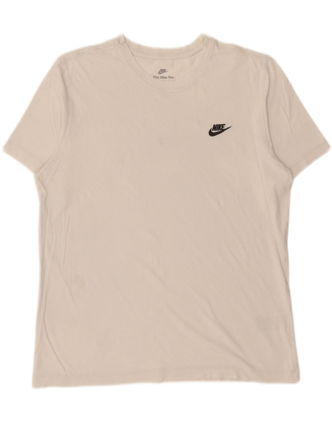 NIKE T-Shirt Homme Haut Large Coton Blanc