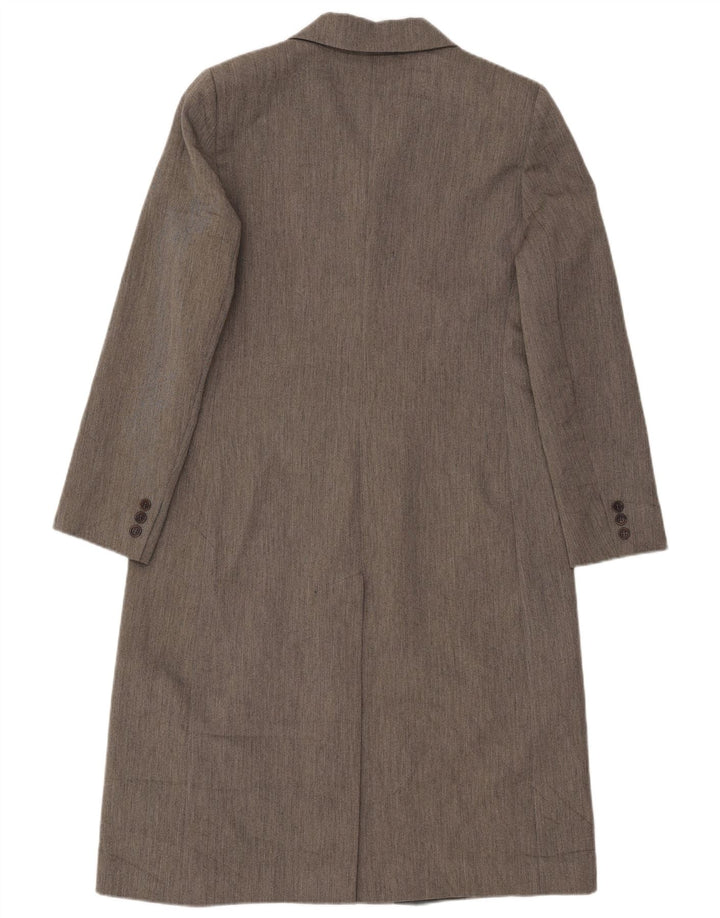 Manteau Femme Vintage IT 48 XL Gris Viscose