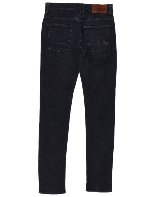 RIFLE Jean skinny homme W30 L32 bleu marine coton