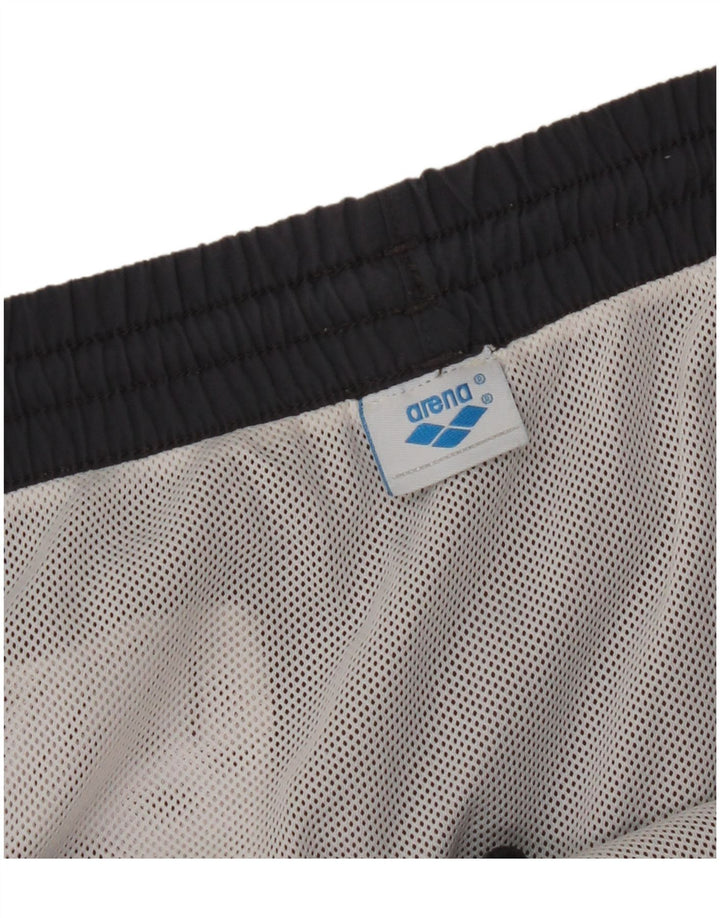 ARENA Short de Bain Homme Large Gris Colorblock