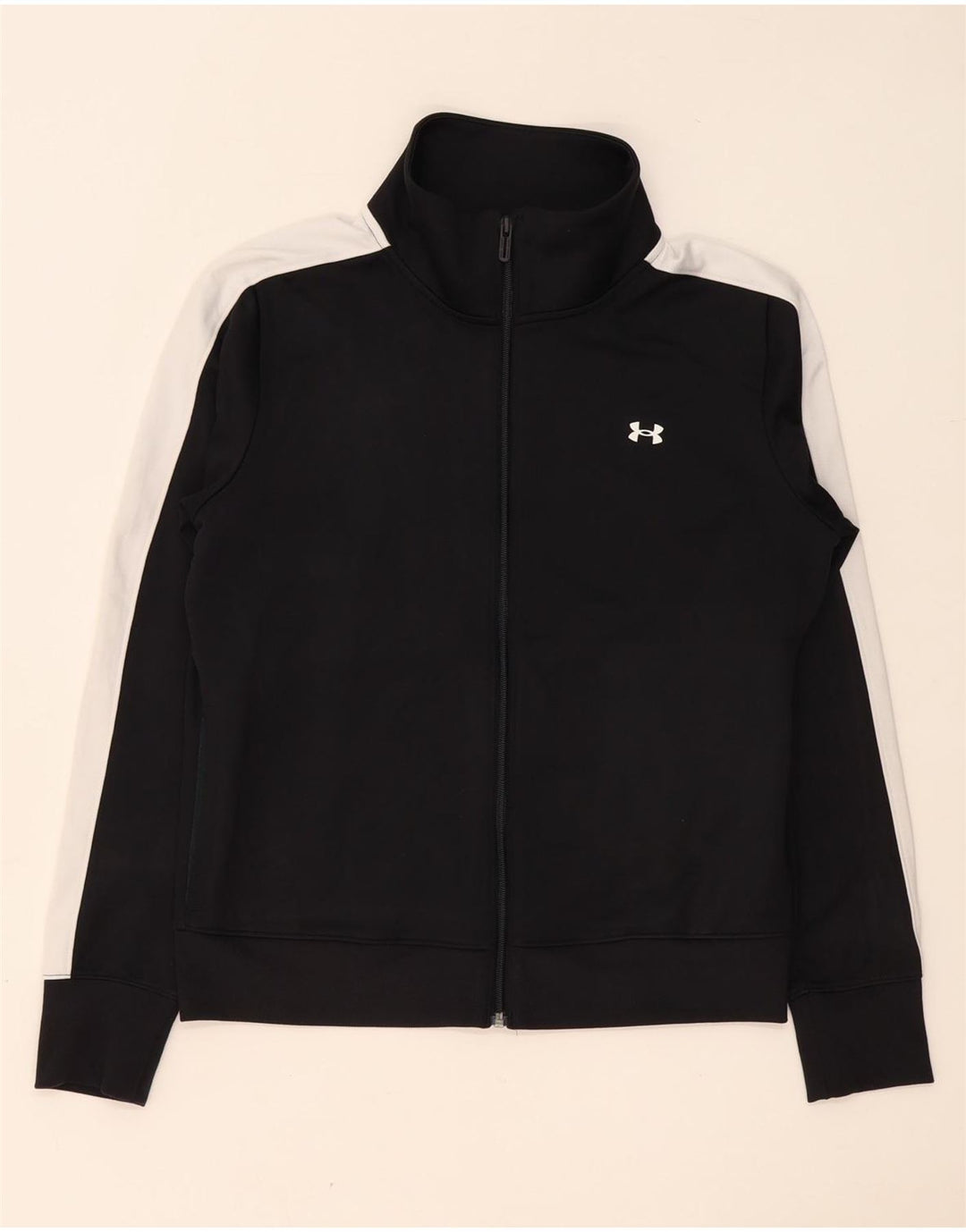 Under Armour Veste de survêtement pour homme Small Noir Colorblock Polyester