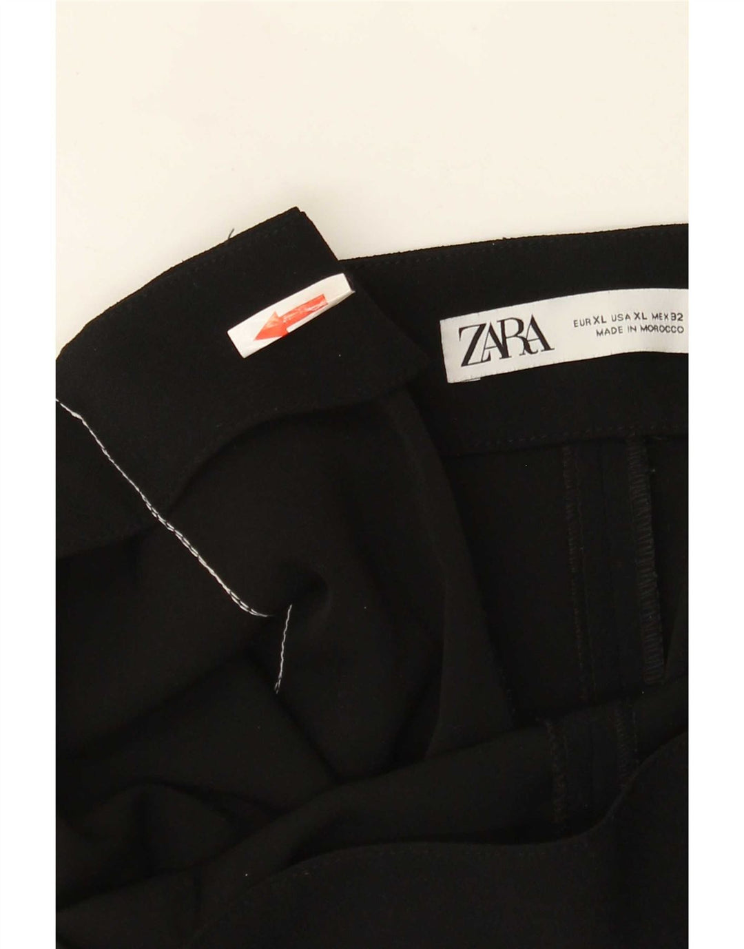 Zara Femme Mini Jupe XL W32 Noir