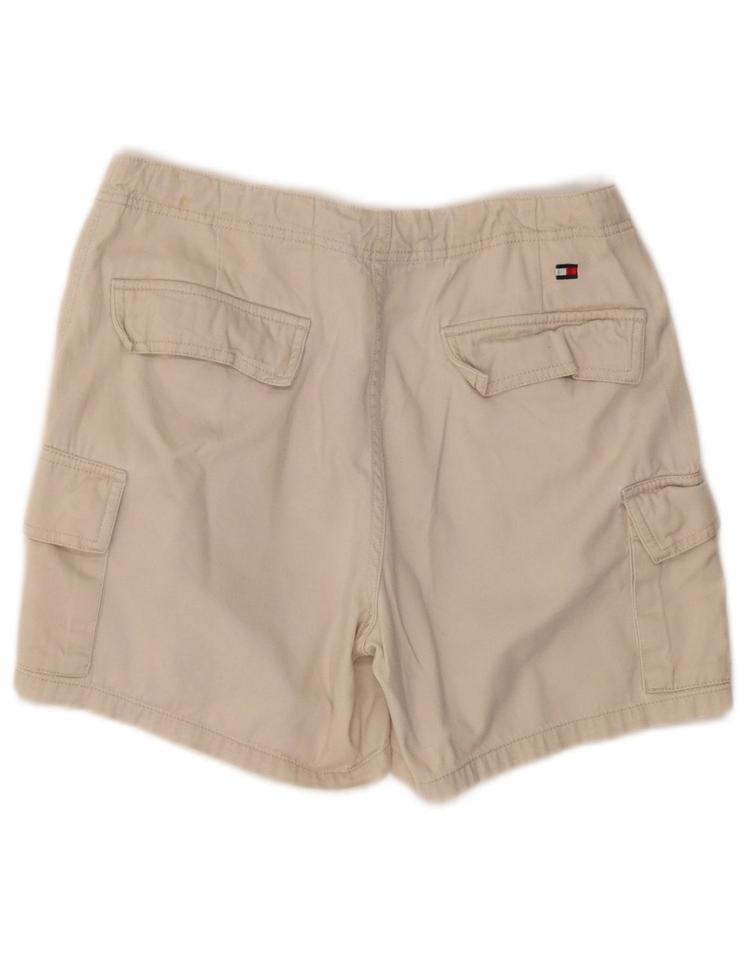 Tommy Hilfiger Short cargo pour femme US 6 Medium W28 Coton beige