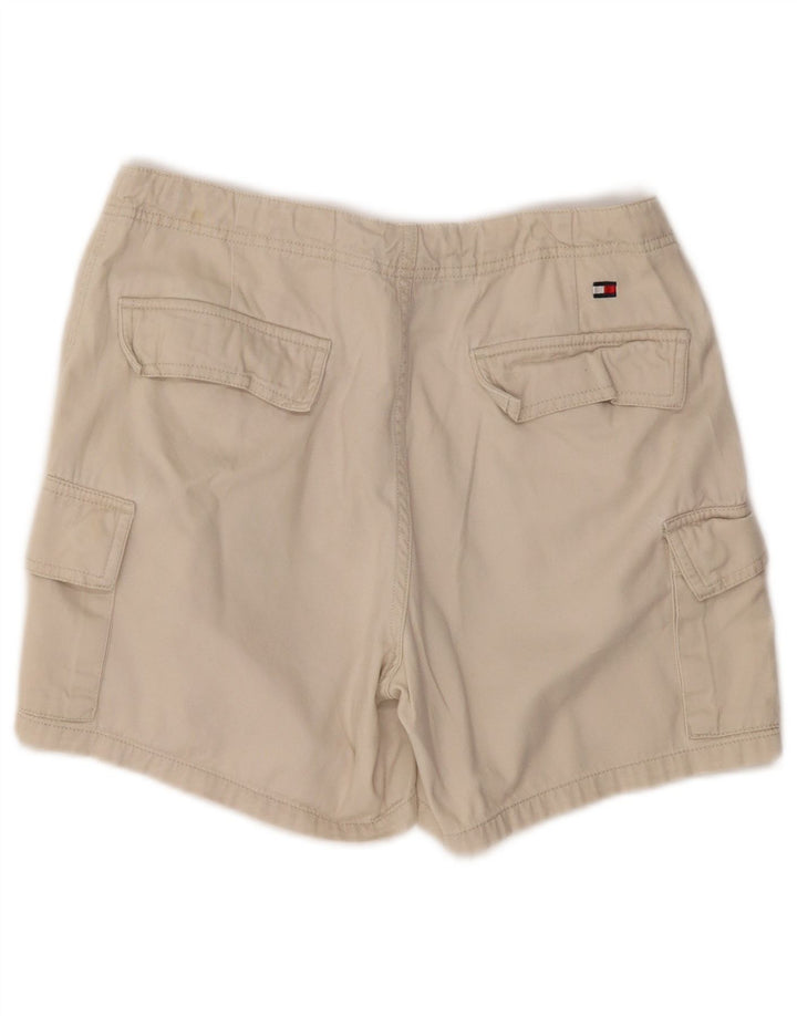 Tommy Hilfiger Short cargo pour femme US 6 Medium W28 Coton beige