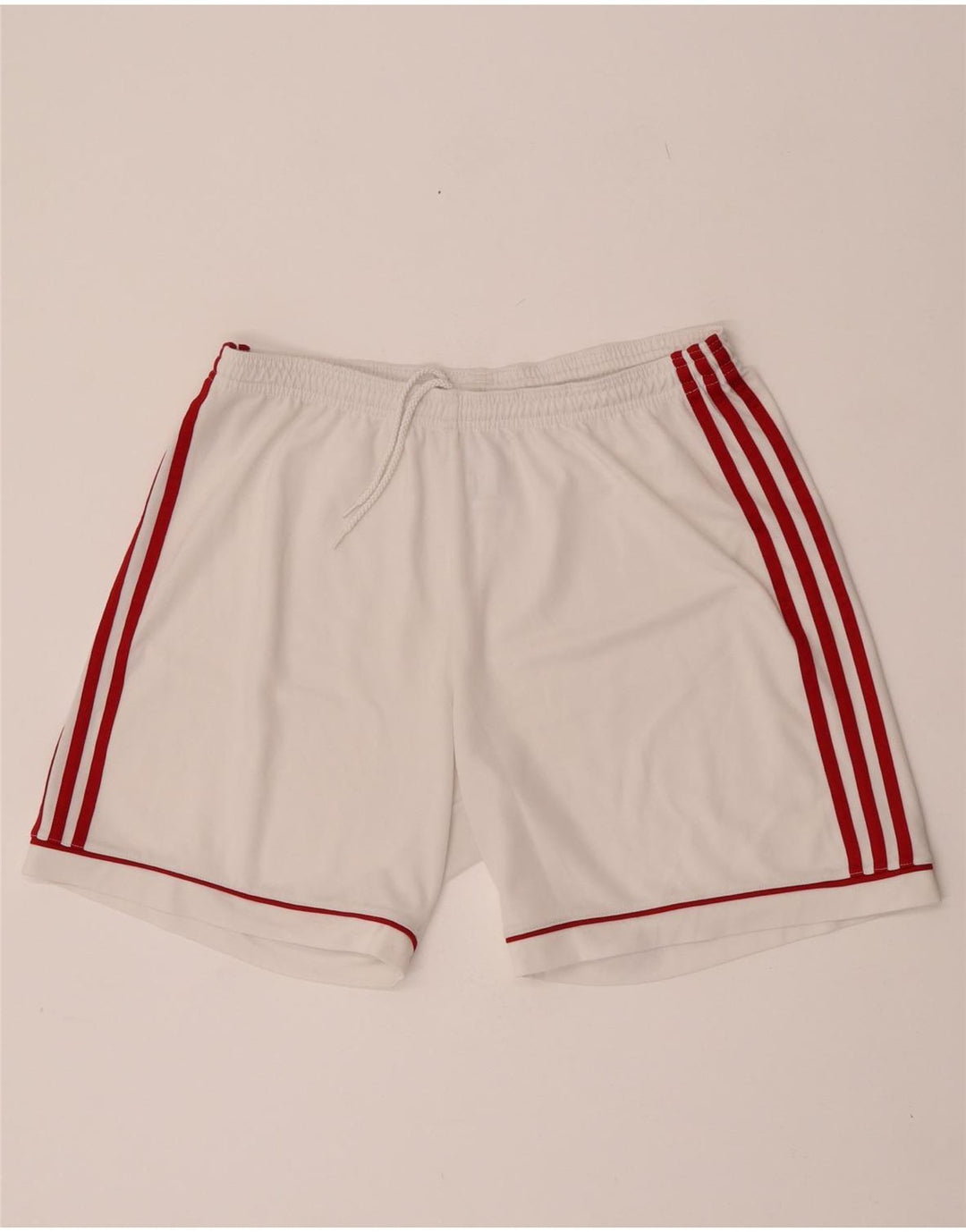 Adidas Short de sport pour homme Large Blanc Polyester