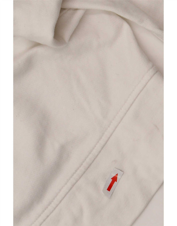 Levi's Pull à Capuche Graphique Homme Blanc Coton