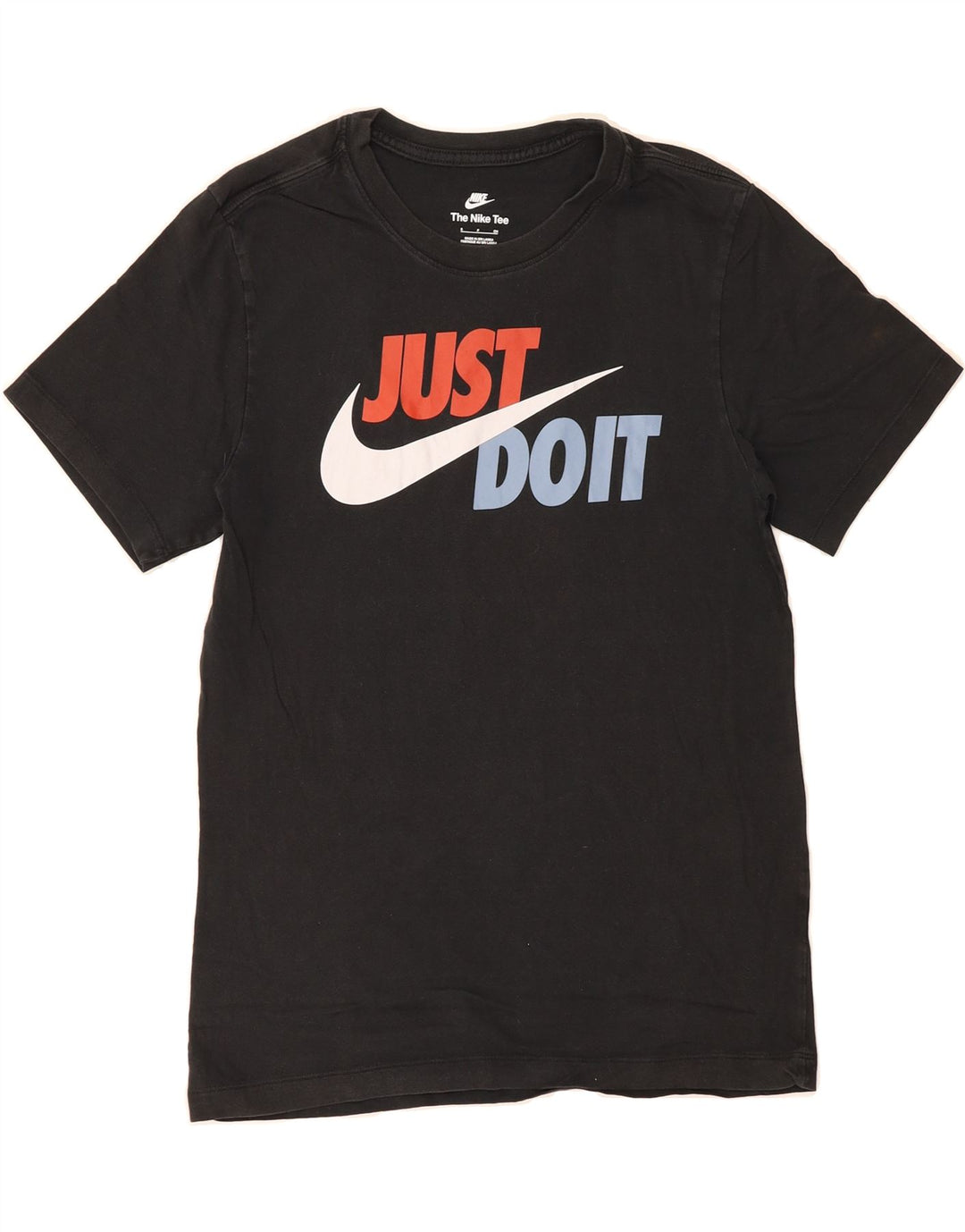 NIKE Mens Graphic T-Shirt Top Small Black Vintage Nike and Second-Hand Nike from Messina Hembry 