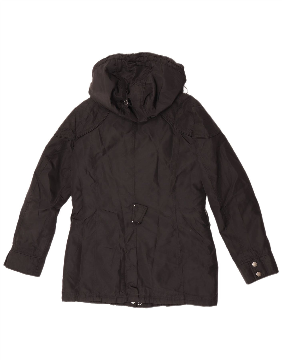Barbour Parka à capuche pour femme UK 10 Small Noir