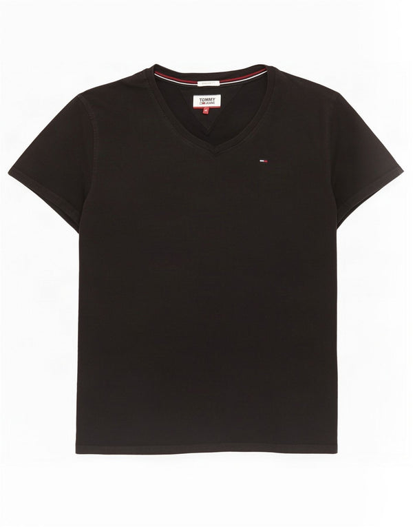 Tommy Hilfiger T-Shirt Regular Fit Homme Noir Moyen