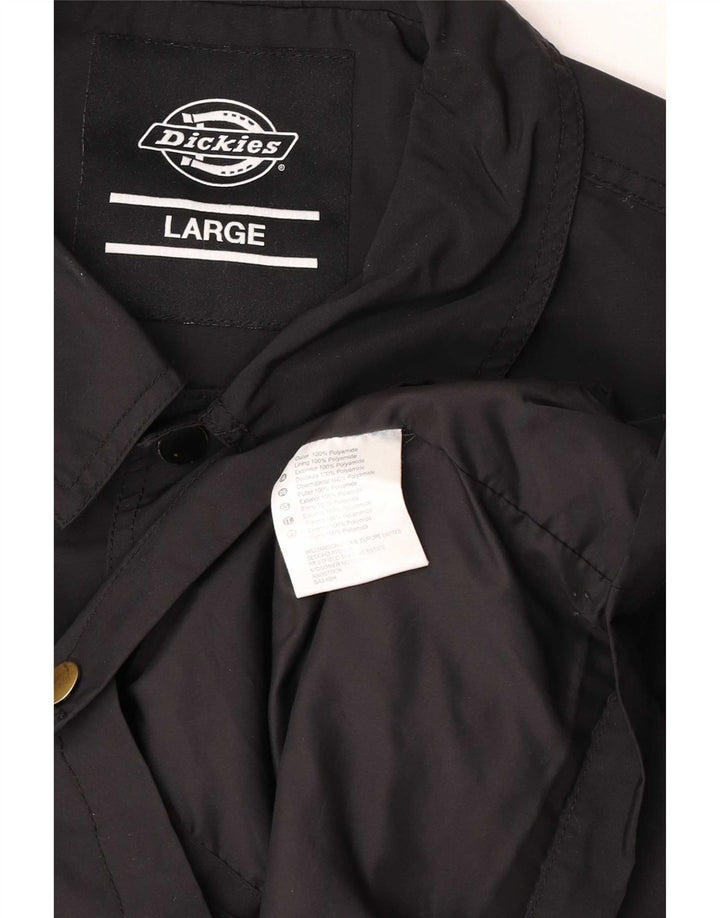 Dickies Veste Bomber Homme UK 40 Large Noir Polyamide