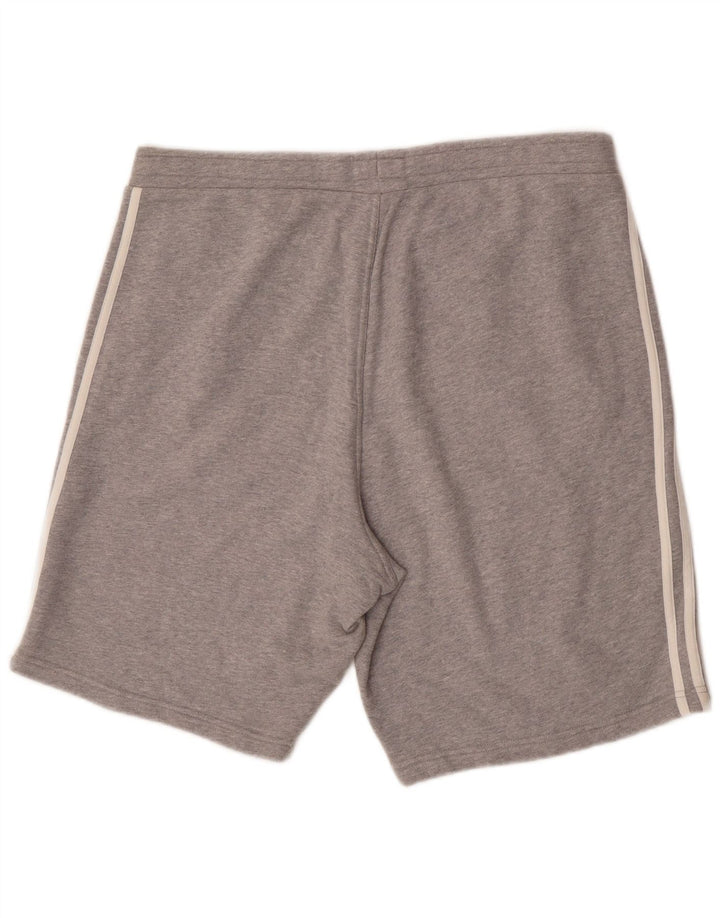 Adidas Short de sport pour homme XL en coton gris