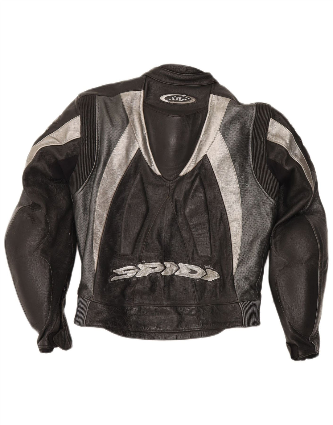 Spidi Ensemble moto graphique 2 pièces pour homme Taille 48 Cuir noir moyen