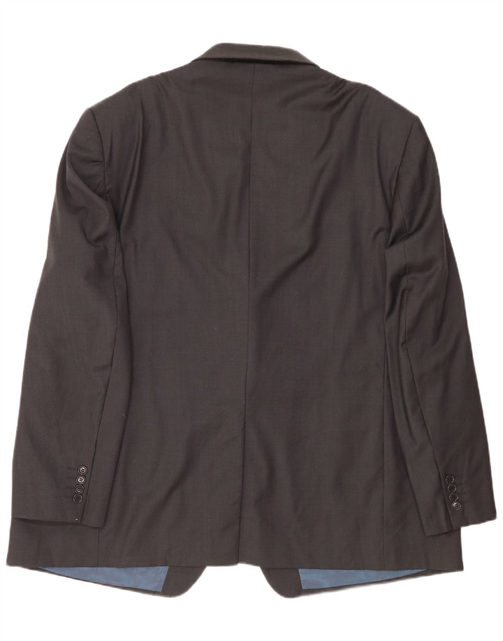 Marks & Spencer Veste blazer à 3 boutons pour homme UK 52 3XL Gris laine