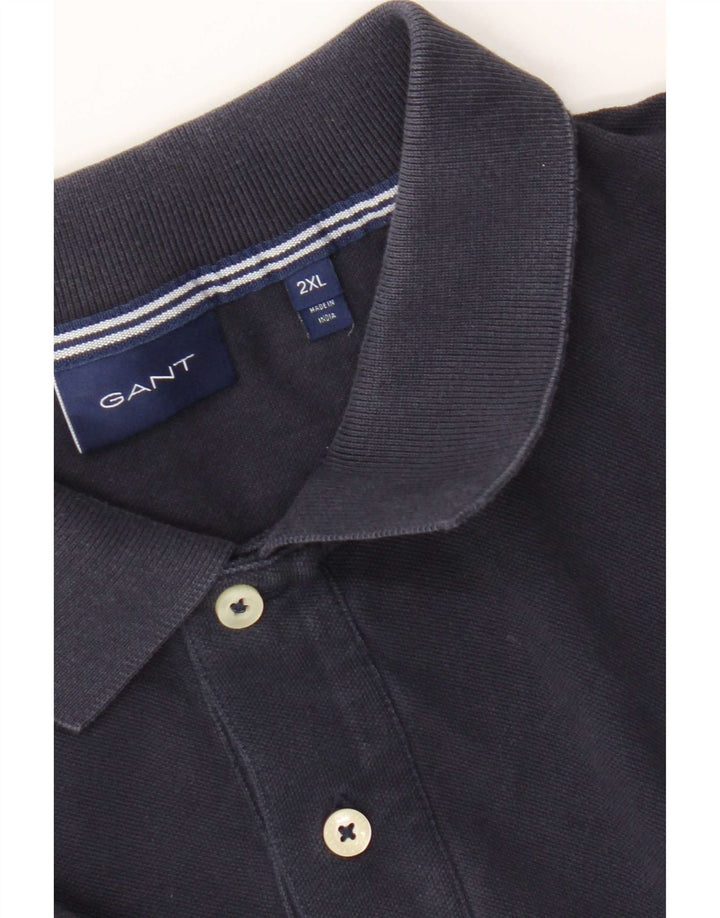 Gant Polo Homme 2XL Bleu Marine