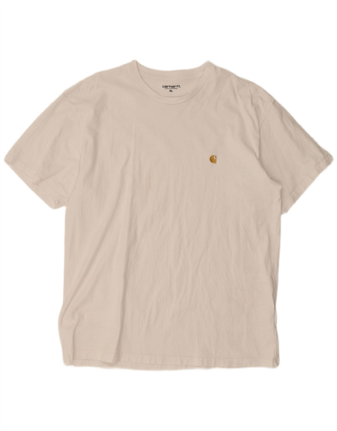 Carhartt T-Shirt Homme Top XL Coton Blanc