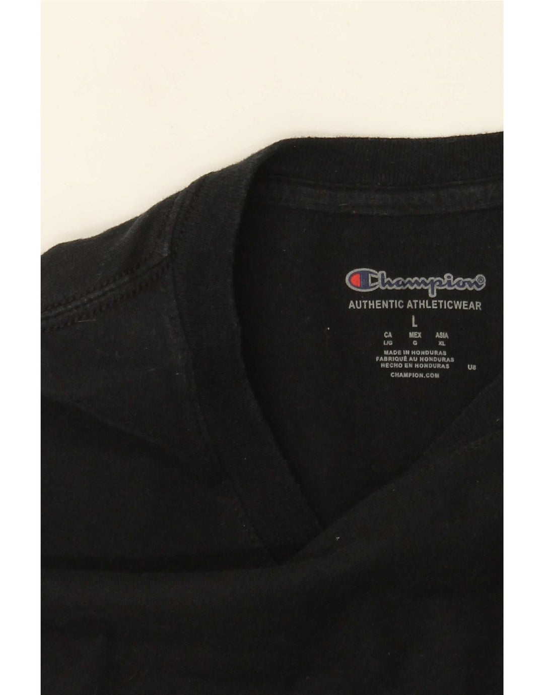 Champion Haut à manches longues pour homme Grand Noir