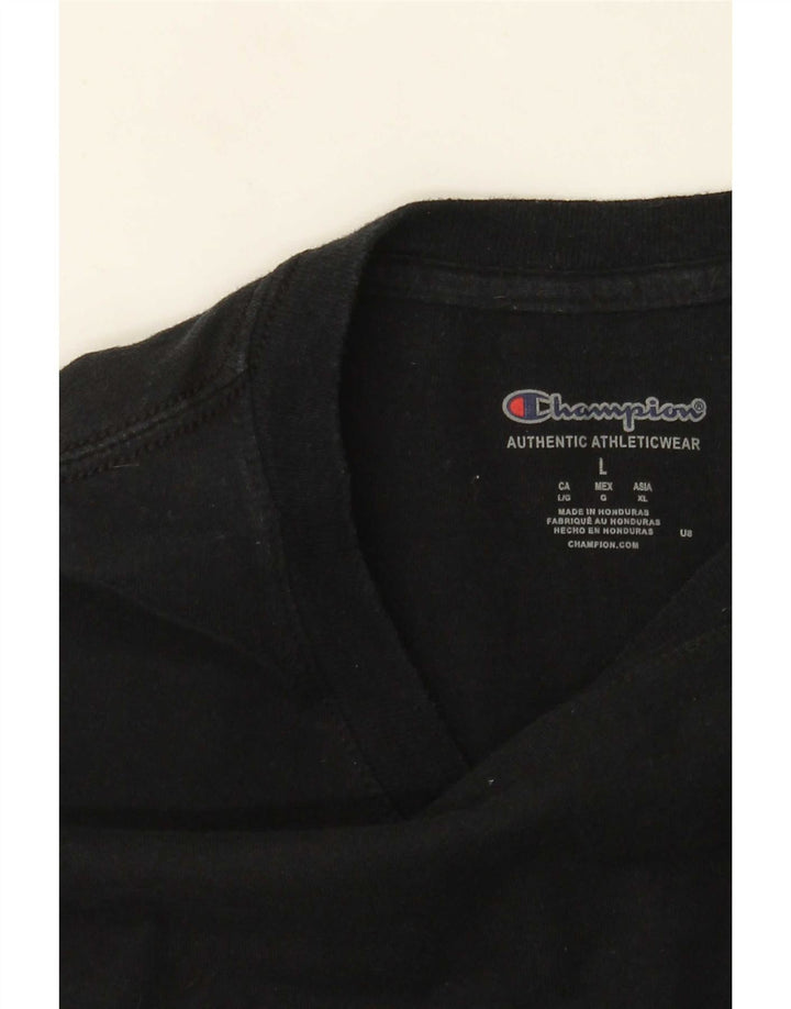 Champion Haut à manches longues pour homme Grand Noir