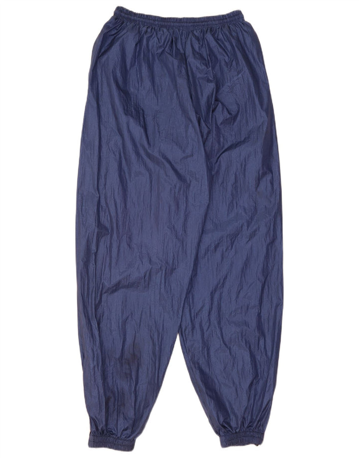 Pantalon imperméable vintage pour homme bleu moyen
