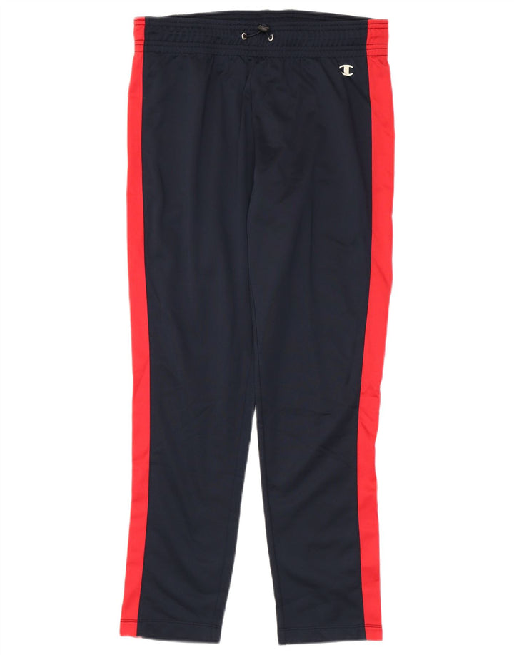 Champion Pantalon De Survêtement Homme Bleu Marine Moyen Polyester Colorblock