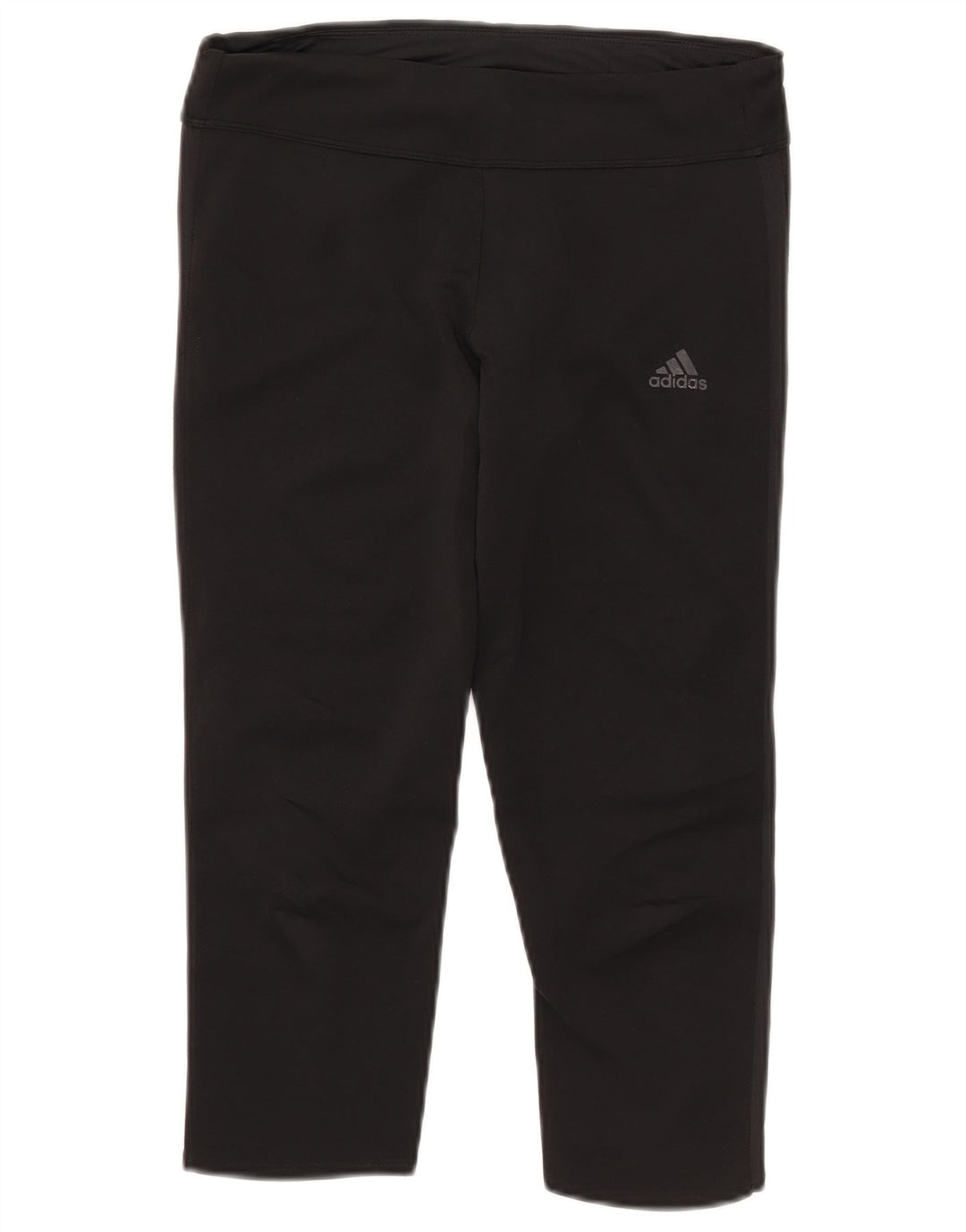 Adidas Femmes Climacool Capri Leggings UK 8/10 Petit Noir Polyester