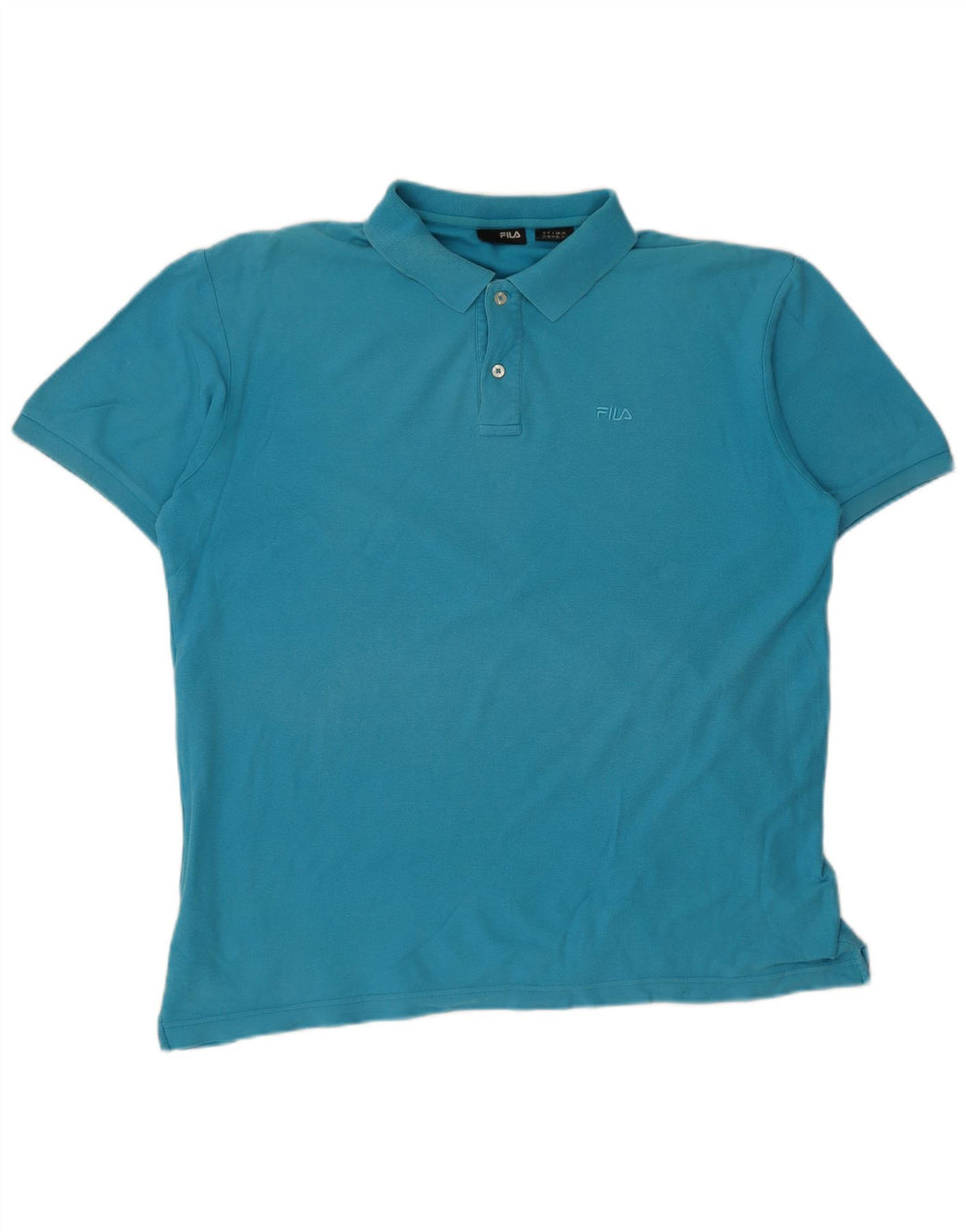 Fila Polo Homme XL Bleu Coton