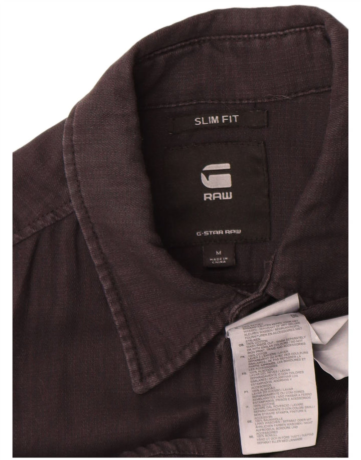 G-Star Chemise Slim Fit Homme Gris Moyen Coton