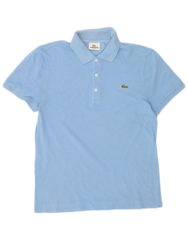 Lacoste Polo Slim Fit pour homme Taille 3 Petit Bleu Coton
