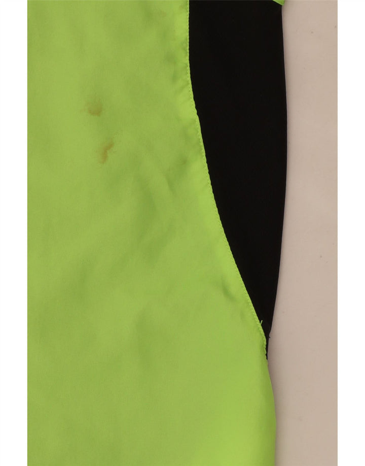 Asics Veste de survêtement sans manches pour homme Small Vert Colourblock