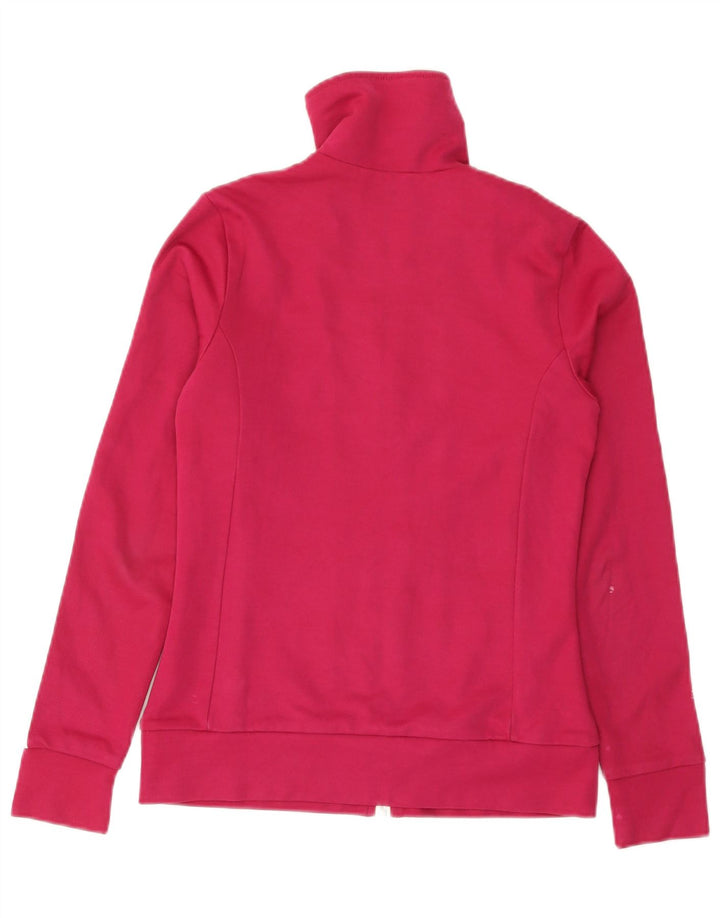 Adidas Veste de survêtement pour femme IT 40 Petit rose en coton color block