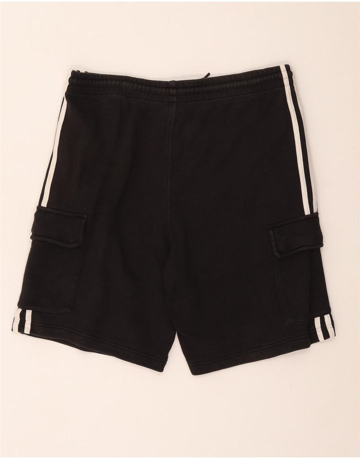 Adidas Short de Sport Graphique Homme Noir Moyen Coton Sports
