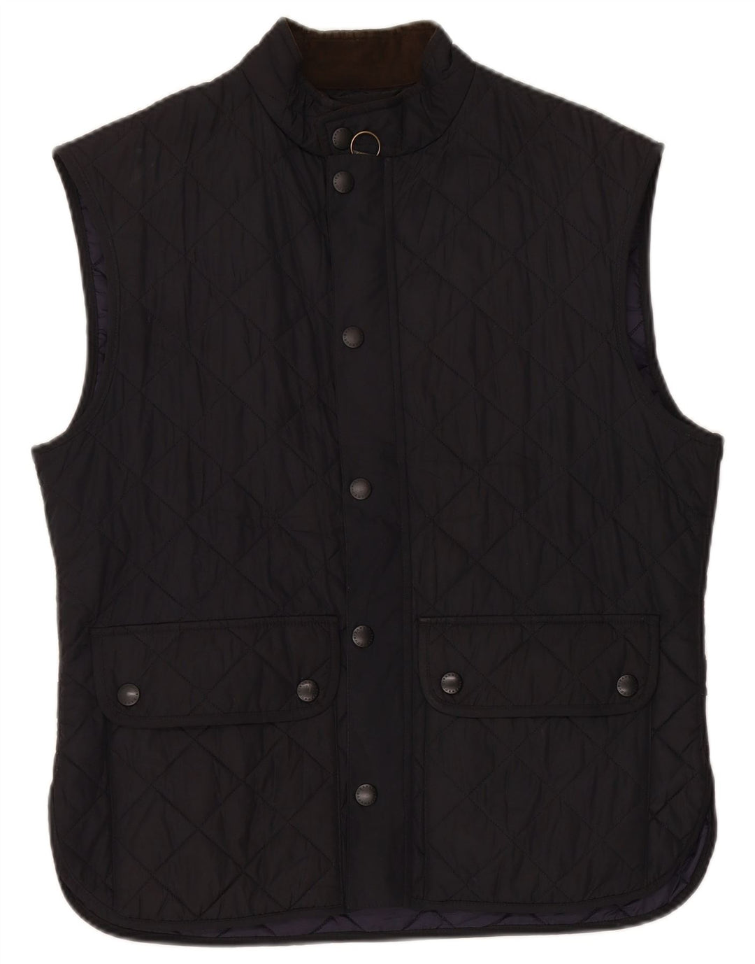 Barbour Gilet matelassé pour femme UK 18 XL Bleu marine Polyester