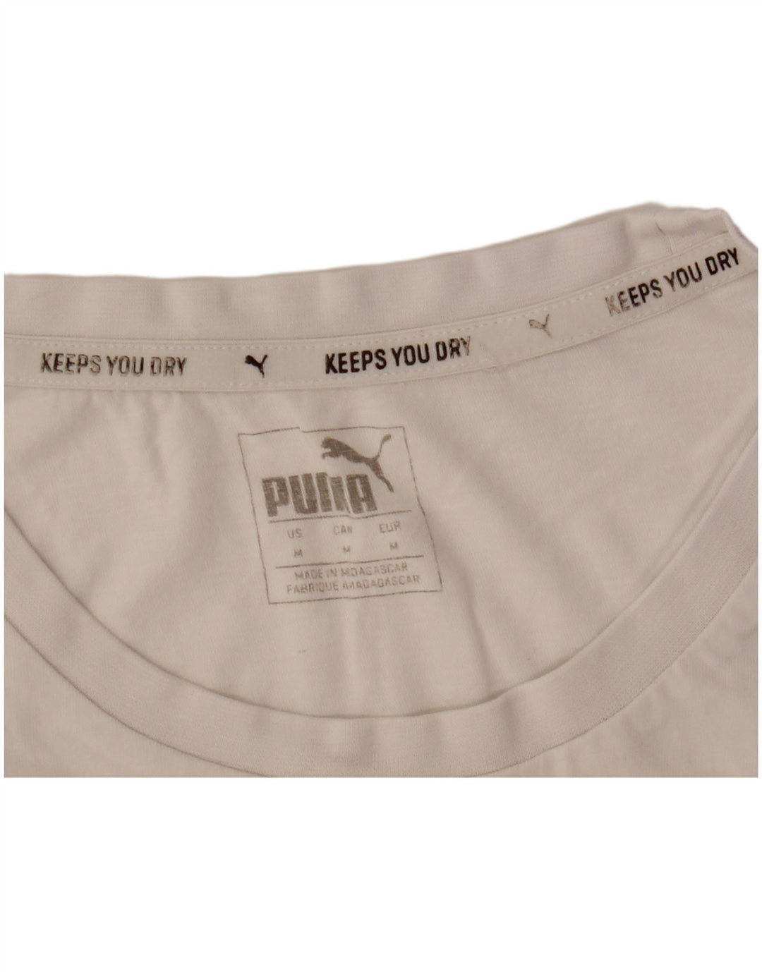 Puma Tee-Shirt Graphic Homme Blanc Moyen