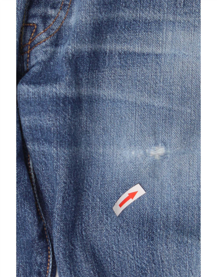 Levi's Jean droit vieilli W34 L34 homme bleu coton