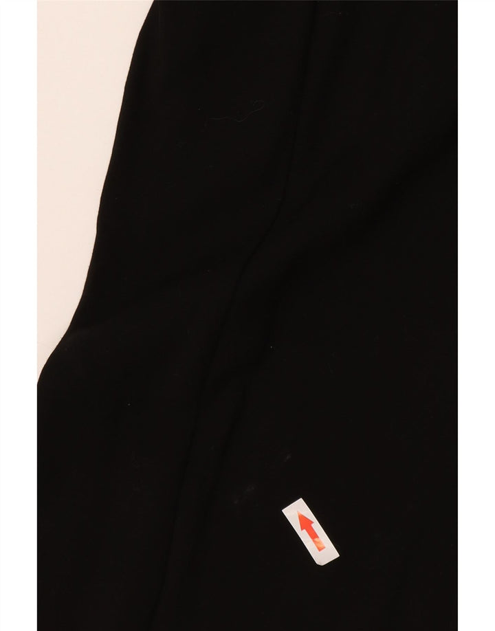 Massimo Dutti Pantalon Bootcut Femme W34 L32 Noir Viscose