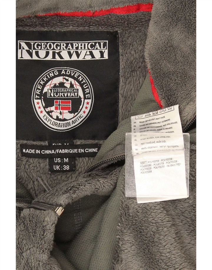Geographical Norway Veste polaire pour homme UK 38 Gris moyen Polyester