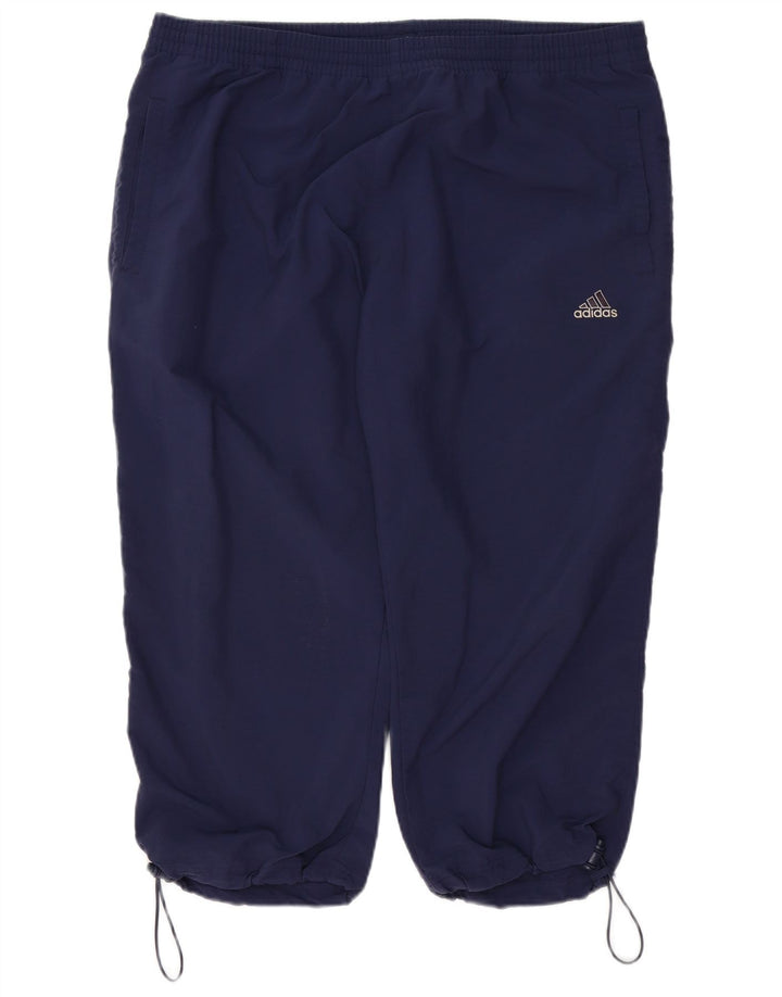 ADIDAS Pantalon de Survêtement Capri Homme XL Bleu Marine Polyester