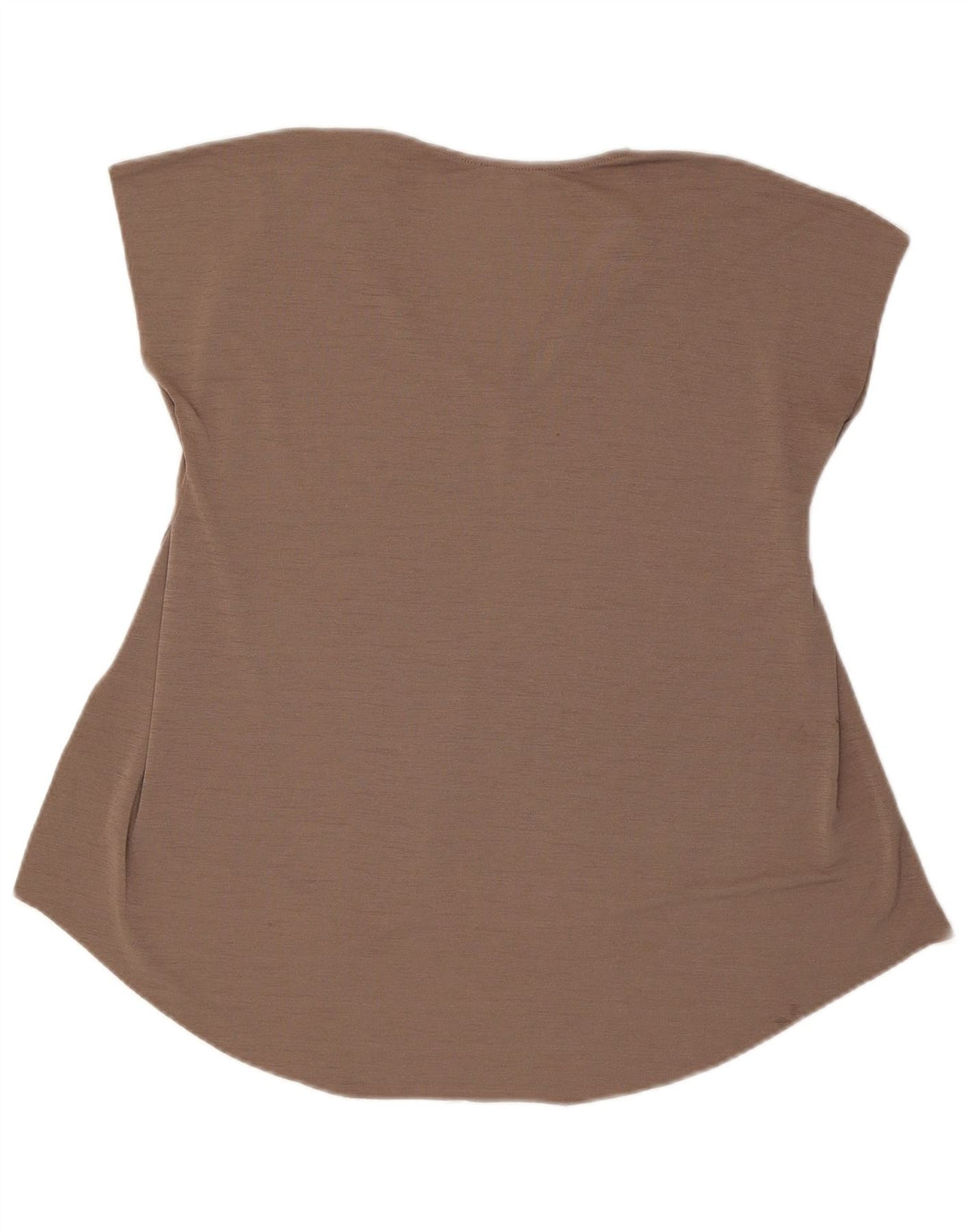 ZARA Femme Chemisier Top UK 14 Gris Moyen