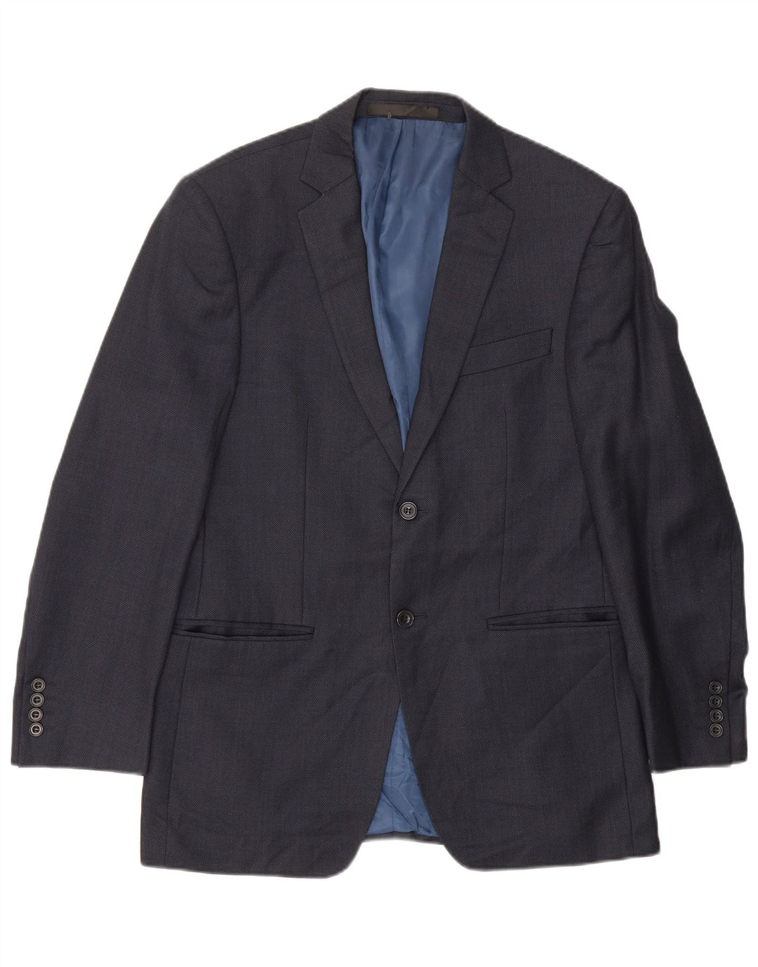 Marks & Spencer Veste blazer à 2 boutons pour homme UK 38 Bleu marine moyen