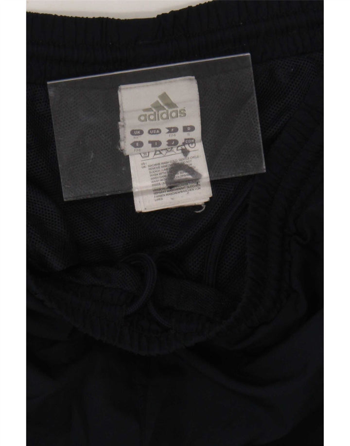 Adidas Pantalon de Survêtement Capri Homme Bleu Marine Moyen Polyester Colorblock