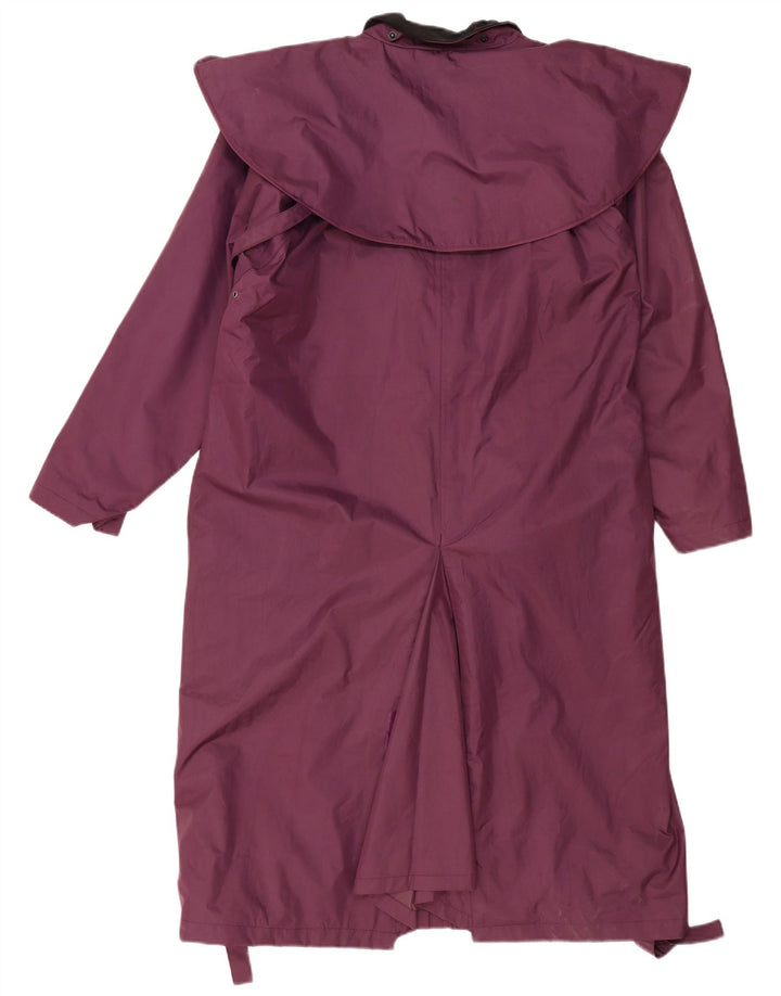 COUNTRY ESTATE Manteau capelet surdimensionné pour femme UK 16 Large Violet Polyester