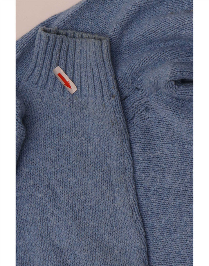 Fat Face Pull à capuche pour femme UK 14 Bleu moyen Coton