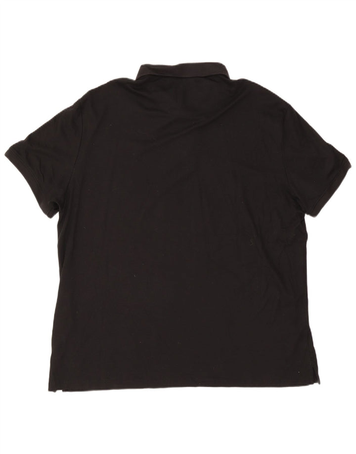 CALVIN KLEIN Polo Homme 2XL Noir